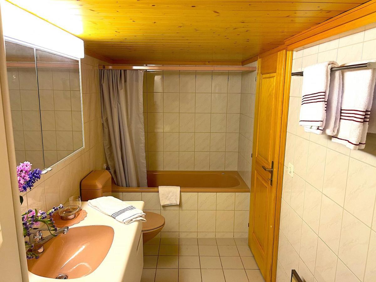 Swisshut Stunning Views Alps Lake - Chalet Erli Därligen Esterno foto