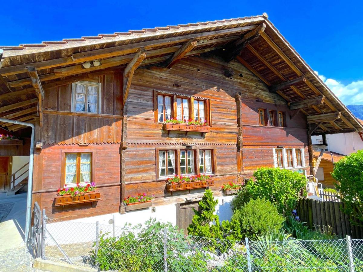 Swisshut Stunning Views Alps Lake - Chalet Erli Därligen Esterno foto