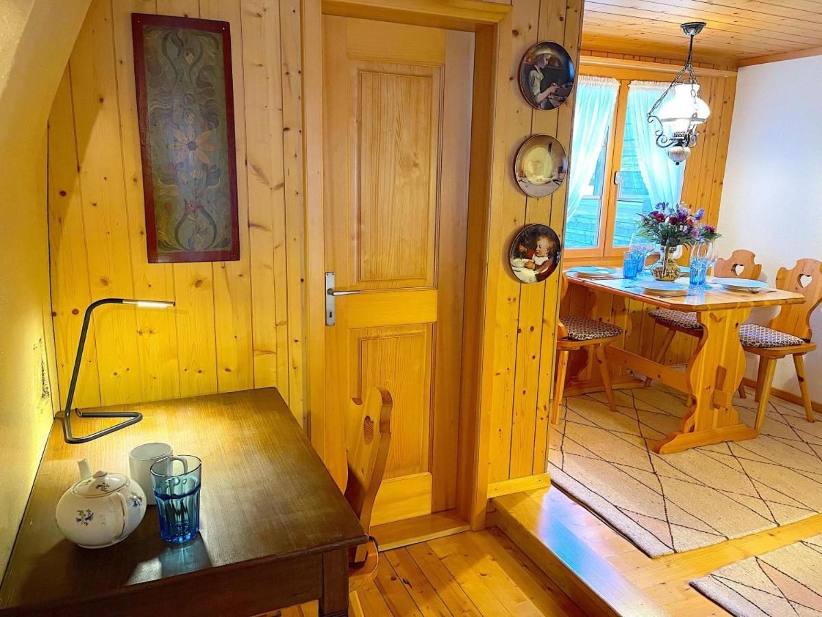 Swisshut Stunning Views Alps Lake - Chalet Erli Därligen Esterno foto